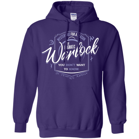 Sweatshirts Purple / S Warlock Pullover Hoodie