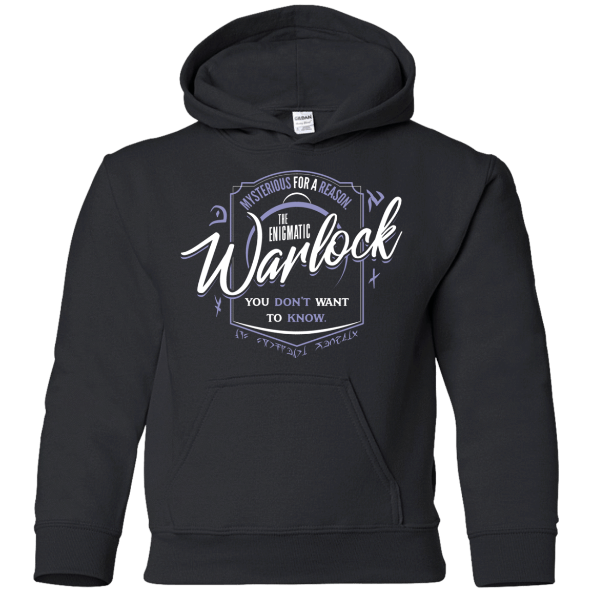 Sweatshirts Black / YS Warlock Youth Hoodie