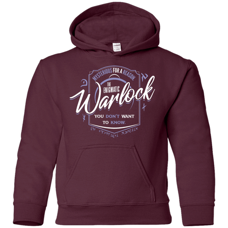 Sweatshirts Maroon / YS Warlock Youth Hoodie