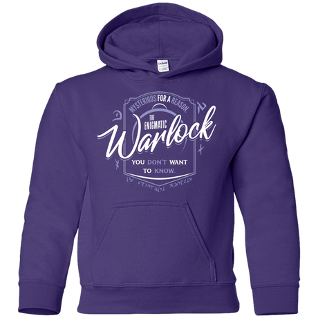 Sweatshirts Purple / YS Warlock Youth Hoodie