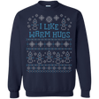 Sweatshirts Navy / Small Warmest Greetings Crewneck Sweatshirt