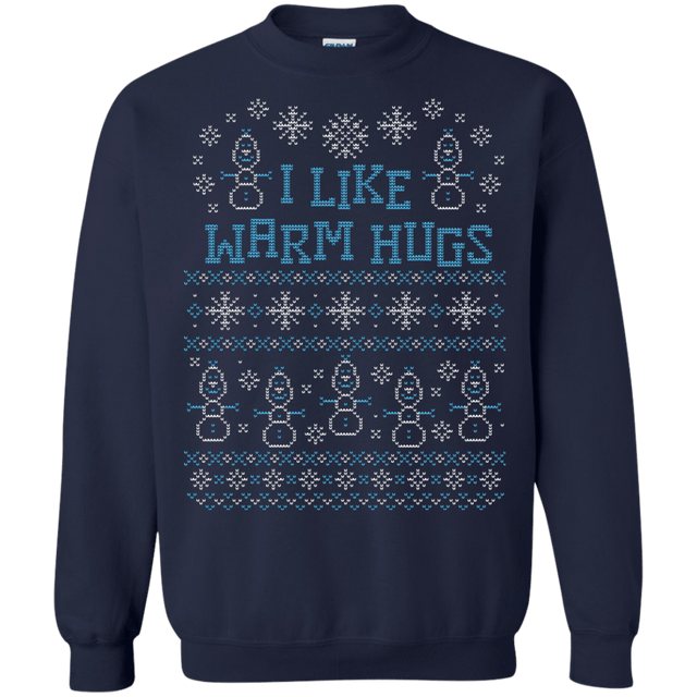 Sweatshirts Navy / Small Warmest Greetings Crewneck Sweatshirt