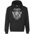 Sweatshirts Black / Small WARRIOR CREST Premium Fleece Hoodie