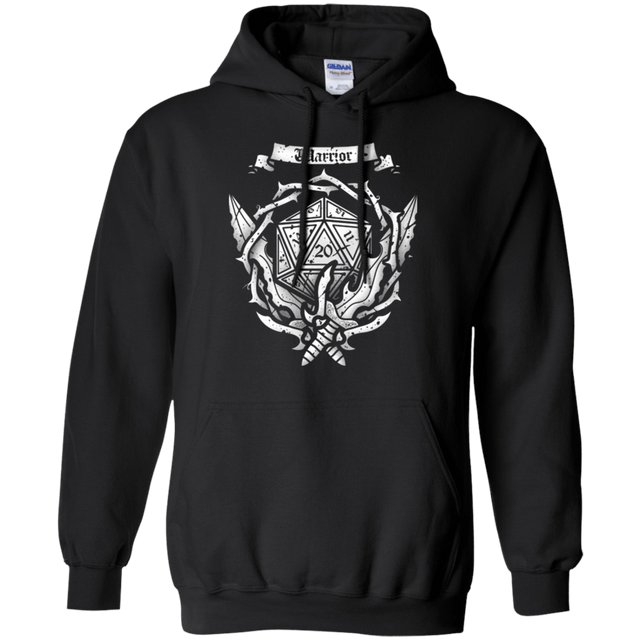 Sweatshirts Black / Small WARRIOR CREST Pullover Hoodie