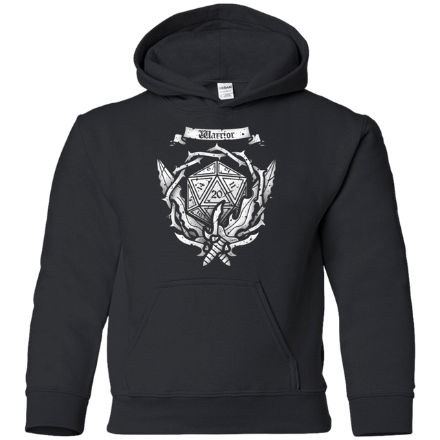Sweatshirts Black / YS WARRIOR CREST Youth Hoodie