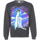 Sweatshirts Dark Heather / S Warrior Princess Crewneck Sweatshirt