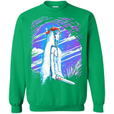 Sweatshirts Irish Green / S Warrior Princess Crewneck Sweatshirt