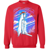 Sweatshirts Red / S Warrior Princess Crewneck Sweatshirt