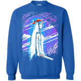 Sweatshirts Royal / S Warrior Princess Crewneck Sweatshirt