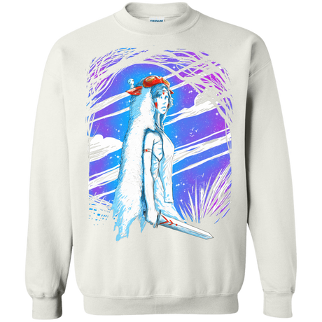 Sweatshirts White / S Warrior Princess Crewneck Sweatshirt