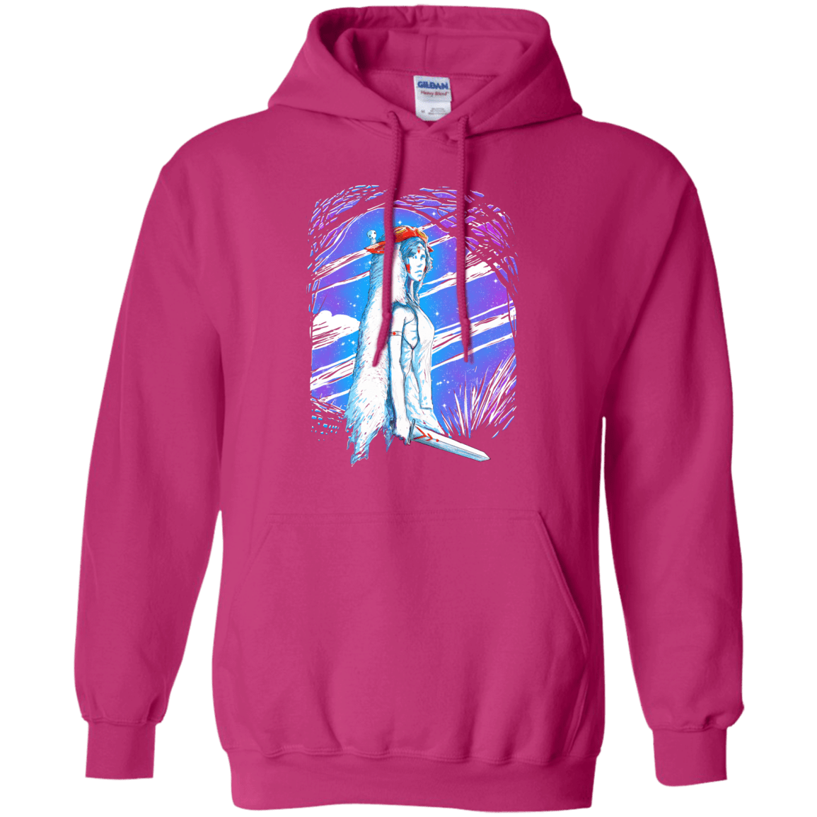 Sweatshirts Heliconia / S Warrior Princess Pullover Hoodie