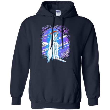Sweatshirts Navy / S Warrior Princess Pullover Hoodie