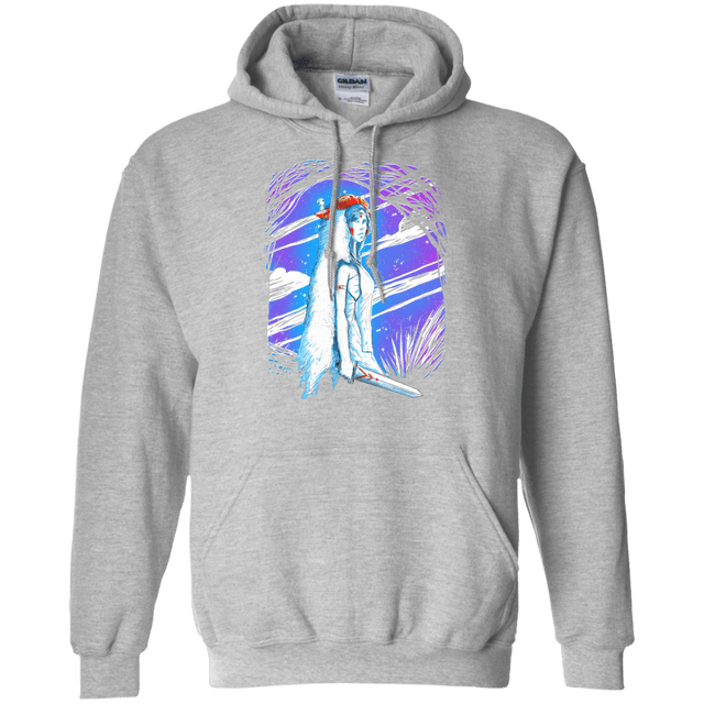 Sweatshirts Sport Grey / S Warrior Princess Pullover Hoodie