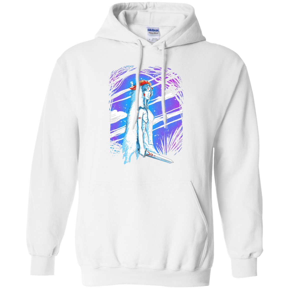 Sweatshirts White / S Warrior Princess Pullover Hoodie
