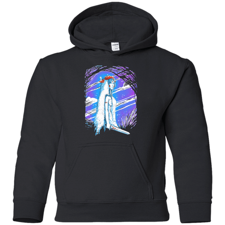 Sweatshirts Black / YS Warrior Princess Youth Hoodie