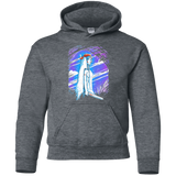 Sweatshirts Dark Heather / YS Warrior Princess Youth Hoodie