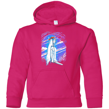 Sweatshirts Heliconia / YS Warrior Princess Youth Hoodie