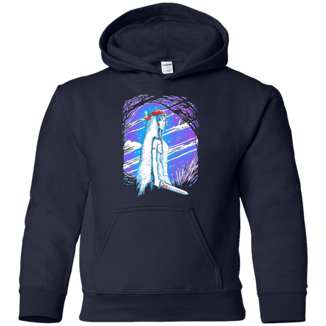 Sweatshirts Navy / YS Warrior Princess Youth Hoodie