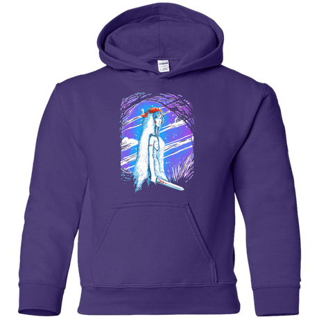 Sweatshirts Purple / YS Warrior Princess Youth Hoodie