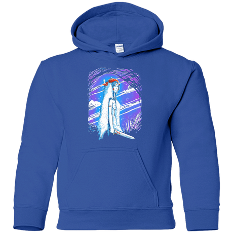 Sweatshirts Royal / YS Warrior Princess Youth Hoodie
