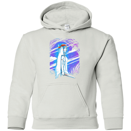 Sweatshirts White / YS Warrior Princess Youth Hoodie