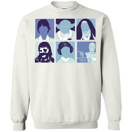 Sweatshirts White / Small Wars pop Crewneck Sweatshirt