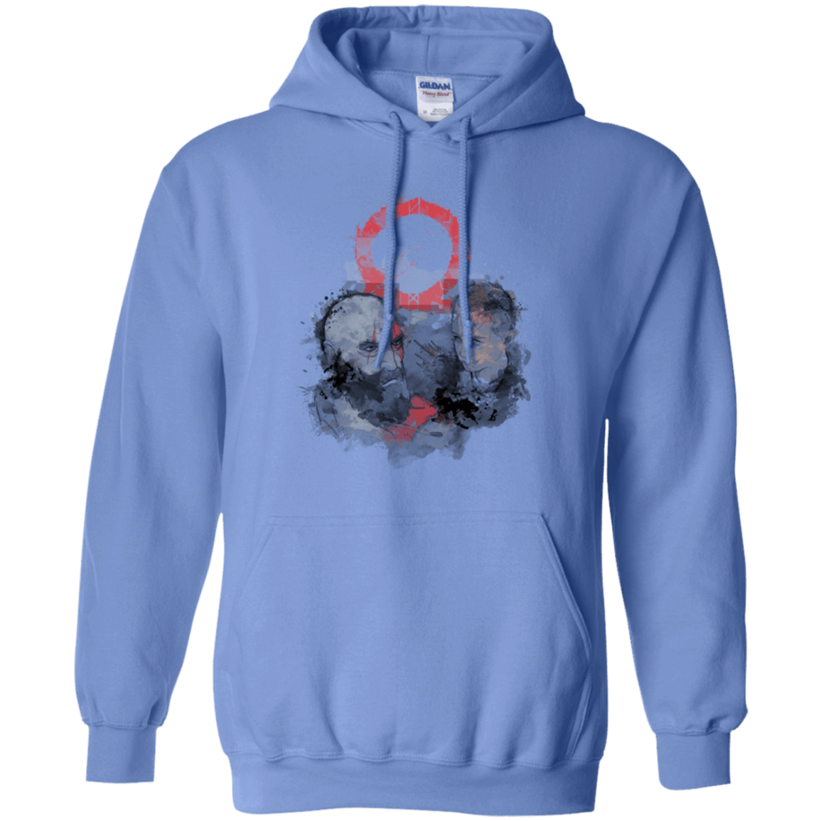 Sweatshirts Carolina Blue / S WARTER COLOR Pullover Hoodie