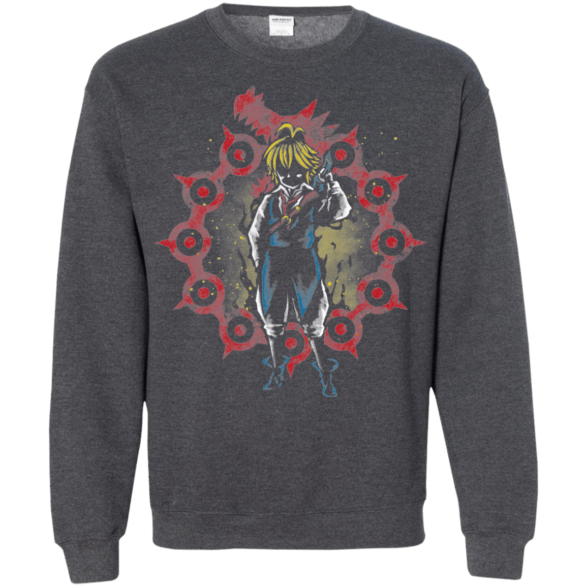 Sweatshirts Dark Heather / S Warth Hero Crewneck Sweatshirt
