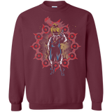 Sweatshirts Maroon / S Warth Hero Crewneck Sweatshirt