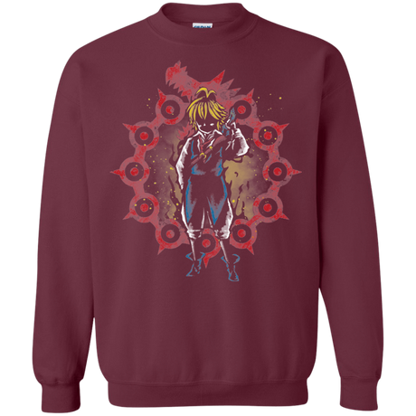 Sweatshirts Maroon / S Warth Hero Crewneck Sweatshirt