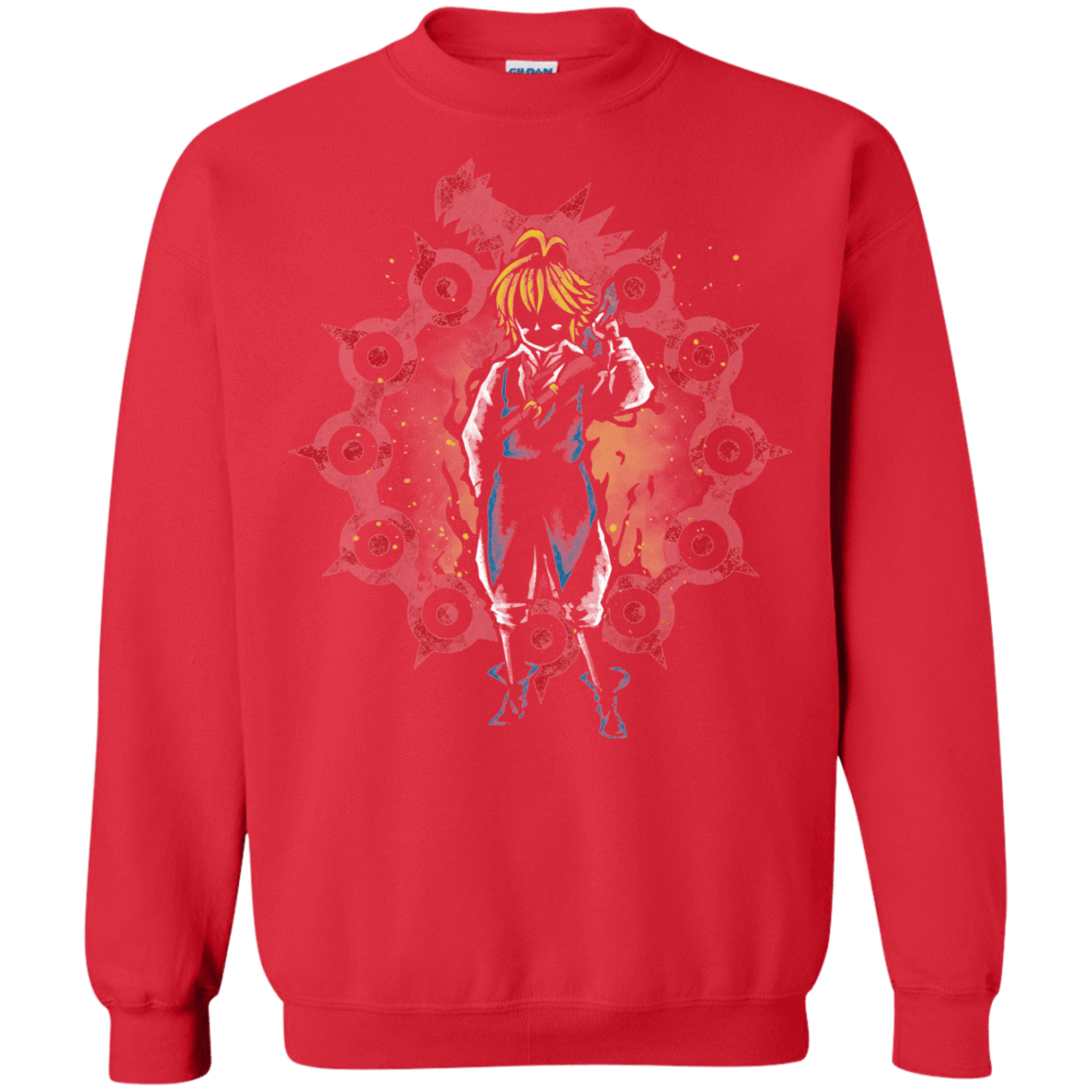 Sweatshirts Red / S Warth Hero Crewneck Sweatshirt