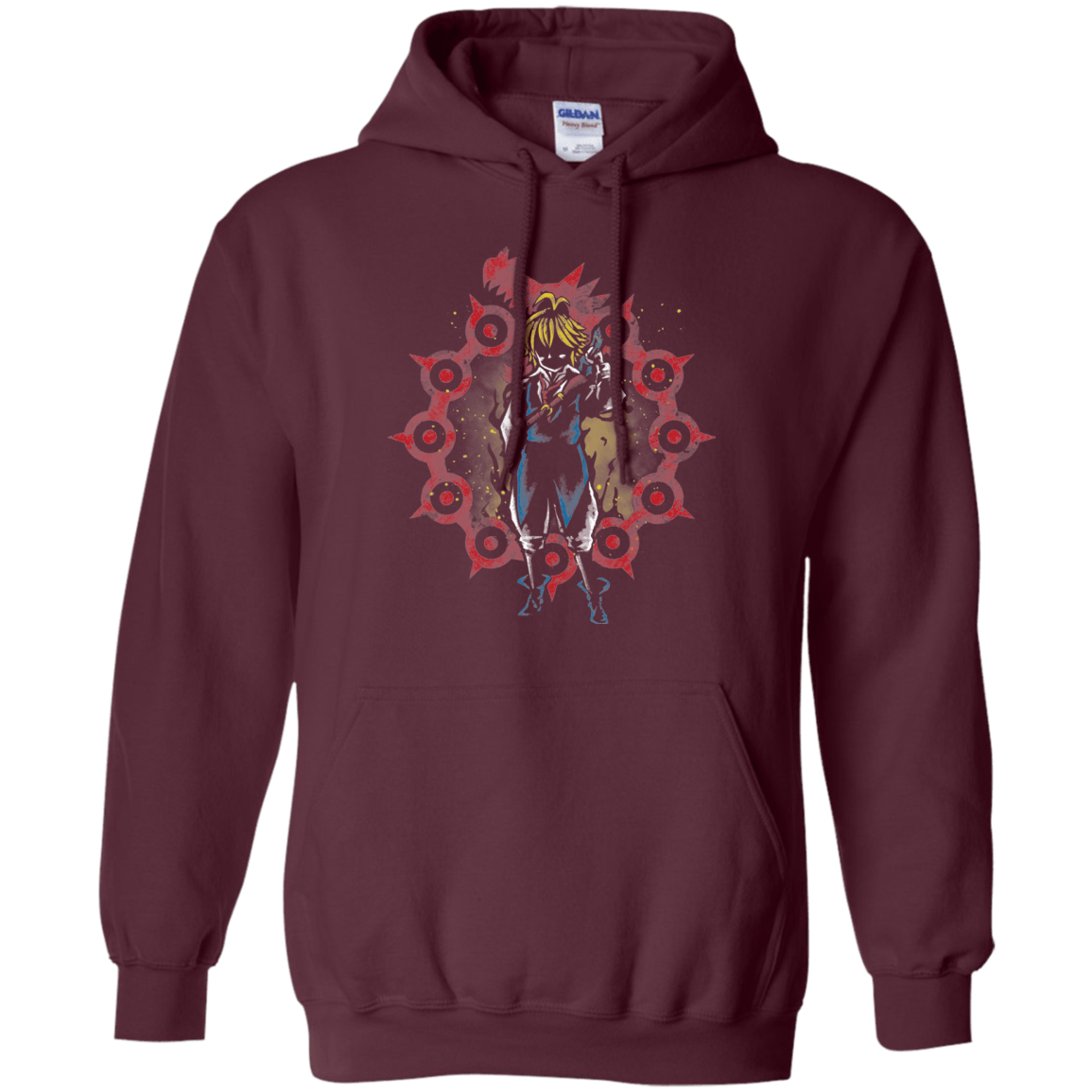 Sweatshirts Maroon / S Warth Hero Pullover Hoodie