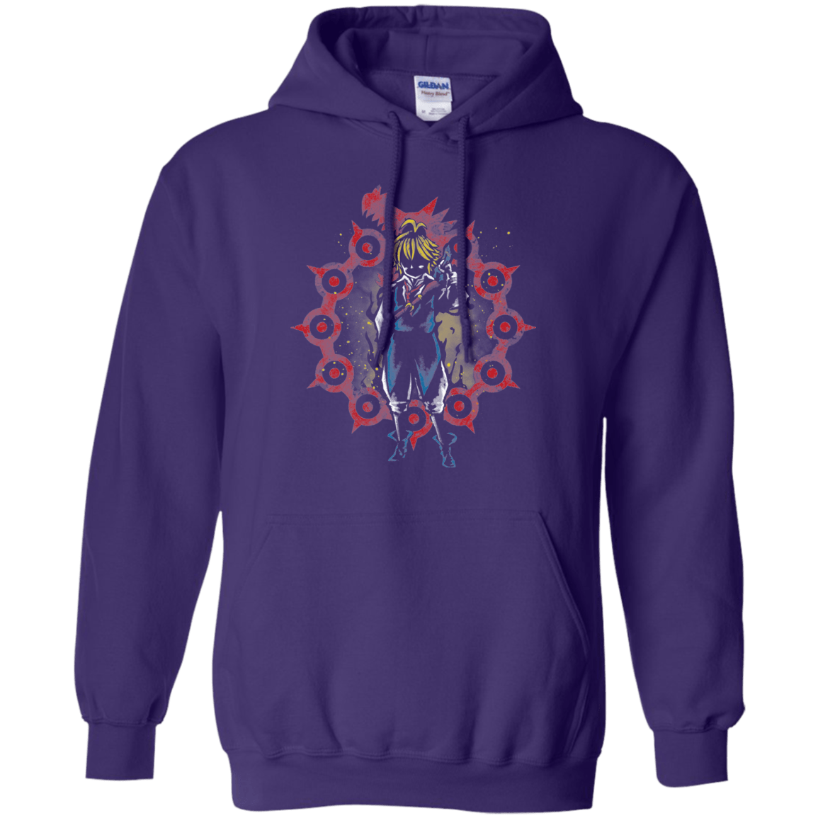Sweatshirts Purple / S Warth Hero Pullover Hoodie
