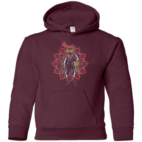 Sweatshirts Maroon / YS Warth Hero Youth Hoodie