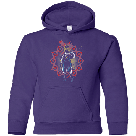 Sweatshirts Purple / YS Warth Hero Youth Hoodie