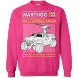 Sweatshirts Heliconia / Small WARTHOG SERVICE AND REPAIR MANUAL Crewneck Sweatshirt