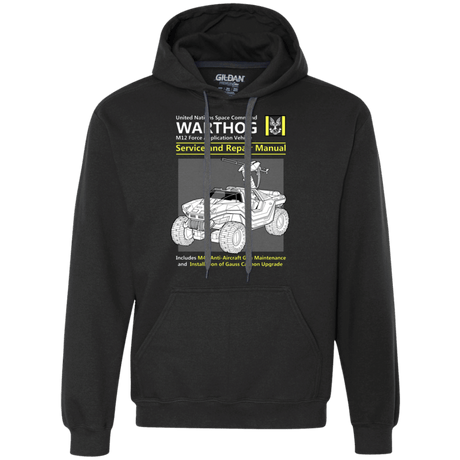 Sweatshirts Black / Small WARTHOG SERVICE AND REPAIR MANUAL Premium Fleece Hoodie