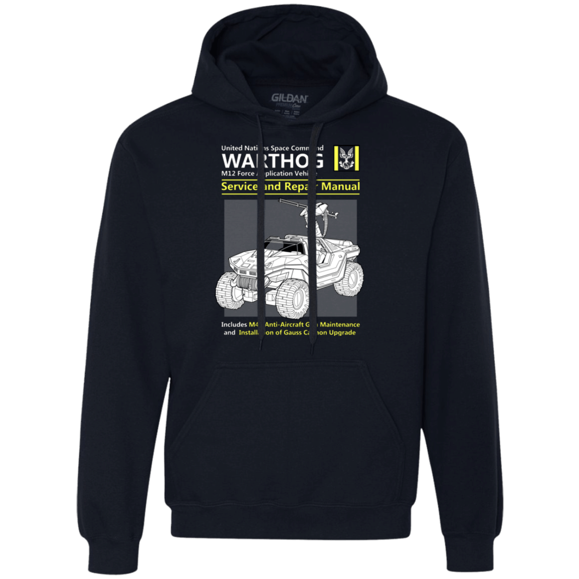 Sweatshirts Navy / Small WARTHOG SERVICE AND REPAIR MANUAL Premium Fleece Hoodie