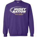 Sweatshirts Purple / Small Washington Dilly Dilly Crewneck Sweatshirt