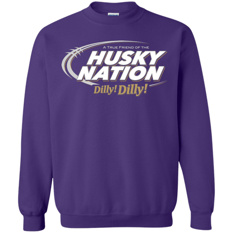 Sweatshirts Purple / Small Washington Dilly Dilly Crewneck Sweatshirt