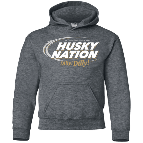 Sweatshirts Dark Heather / YS Washington Dilly Dilly Youth Hoodie