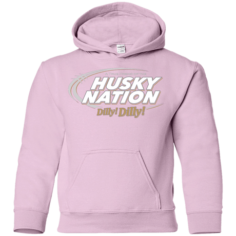 Sweatshirts Light Pink / YS Washington Dilly Dilly Youth Hoodie