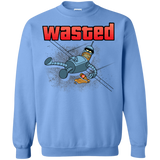 Sweatshirts Carolina Blue / S Wasted Crewneck Sweatshirt