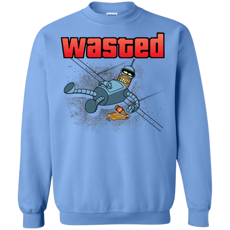 Sweatshirts Carolina Blue / S Wasted Crewneck Sweatshirt