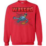 Sweatshirts Red / S Wasted Crewneck Sweatshirt