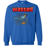 Sweatshirts Royal / S Wasted Crewneck Sweatshirt