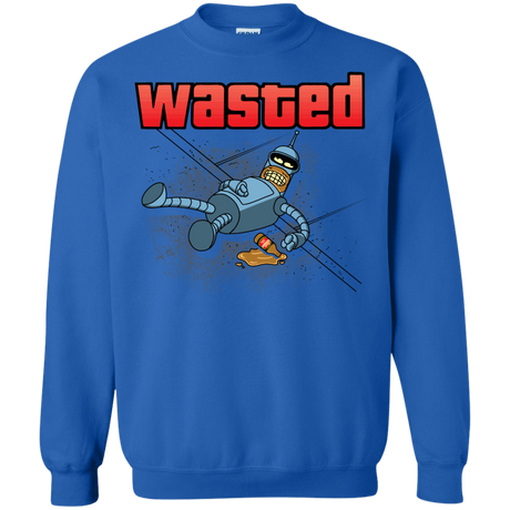 Sweatshirts Royal / S Wasted Crewneck Sweatshirt