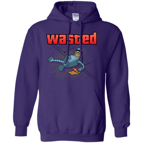 Sweatshirts Purple / S Wasted Pullover Hoodie