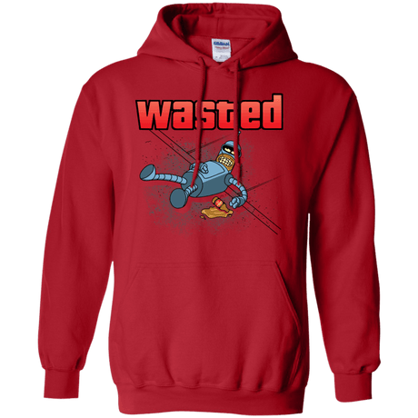 Sweatshirts Red / S Wasted Pullover Hoodie