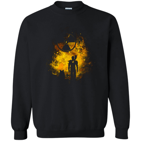 Sweatshirts Black / Small WASTELAND ART Crewneck Sweatshirt